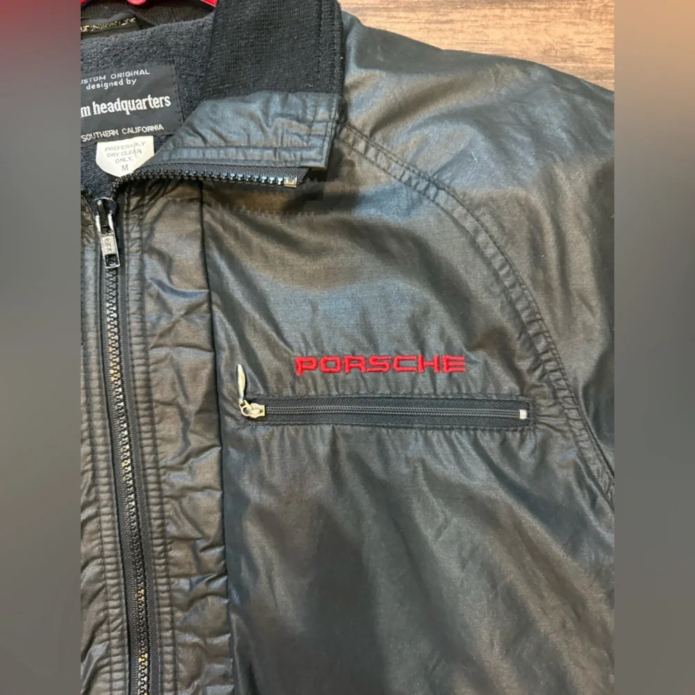 Porsche Black Bomber Jacket - Picture 6 of 7